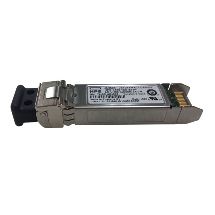 Tootefoto - Hewlett Packard Enterprise X130 10G SFP+ LC LH80 tunable transiiverimoodul Valgusjuhe 10000 Mbit/s SFP+