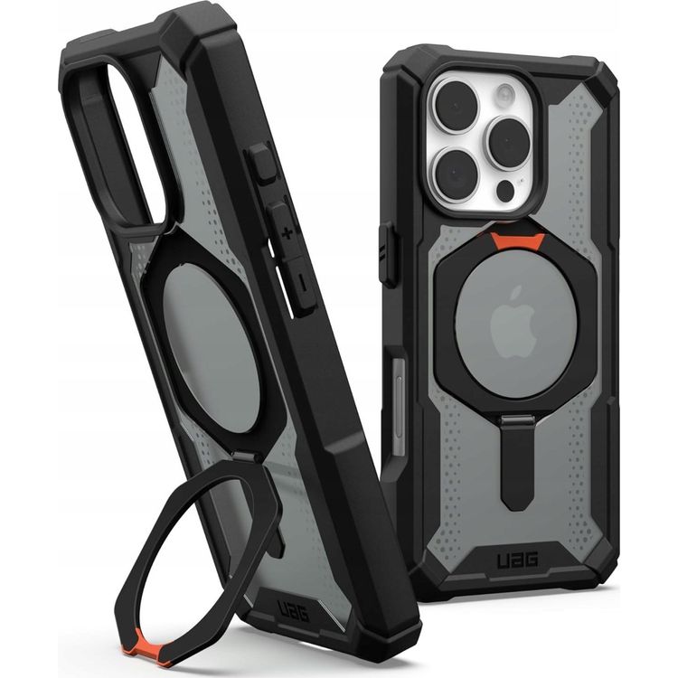 Tootefoto - UAG UAG Plasma XTE Magsafe - kaitse mbris iPhone 16 Pro jaoks, mis hildub MagSafe'iga (must/oran )