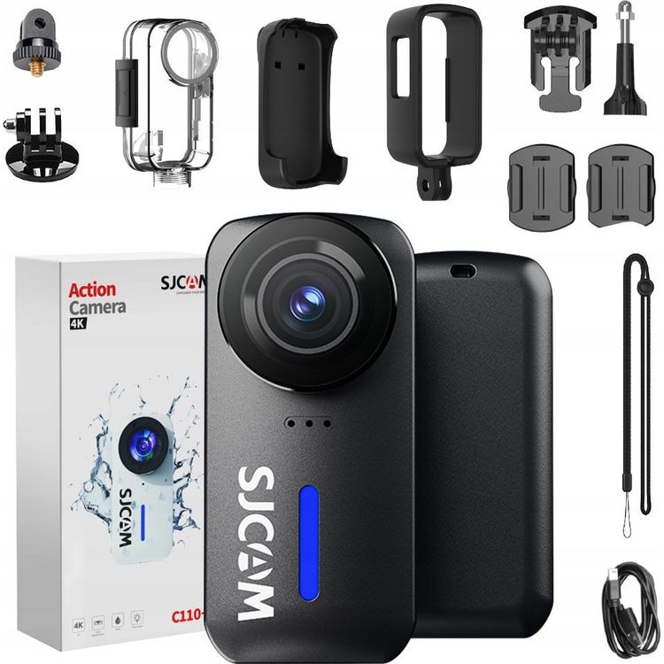 Tootefoto - SJCAM C110+ action camera, black