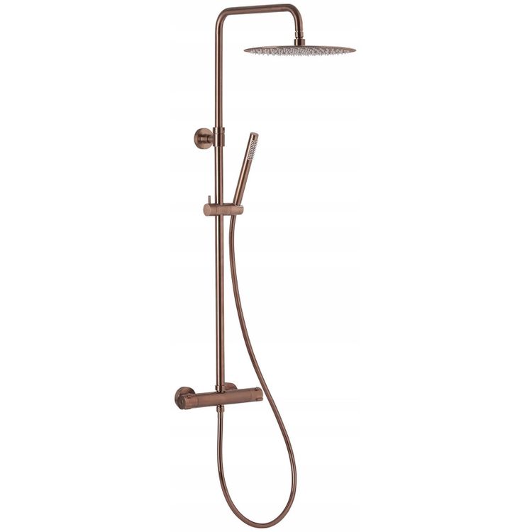 Tootefoto - KFA vihmavesi, mille termostaatiline aku preemia mosa, PVD harjatud vask 5736-920-34