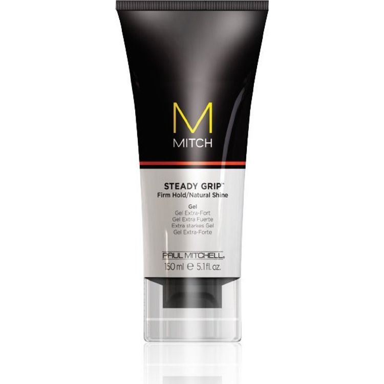 Tootefoto - PAUL MITCHELL Mitch by Paul Mitchell, Styling Steady Grip, parabeenivaba, juuste kujundamise geel, loomulik l ige, kindel hoidmine, 150 ml meestele