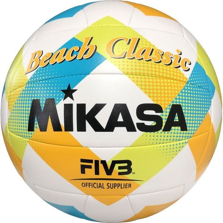 Tootefoto - Mikasa rannav rkpall Mikasa Beach Classic valge-kollane-sinine BV543C-VXA-LG 5