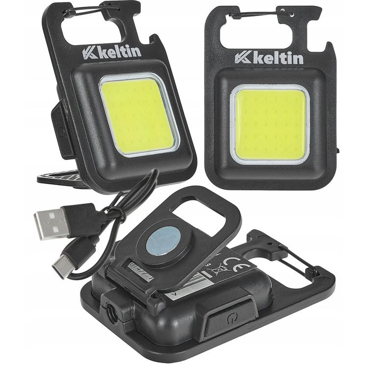 Tootefoto - Mini taskulamp - taskuraha LED -magnetiga Cob 6W 500Mah 300LM IPX4 - n itusepapp (18/216)