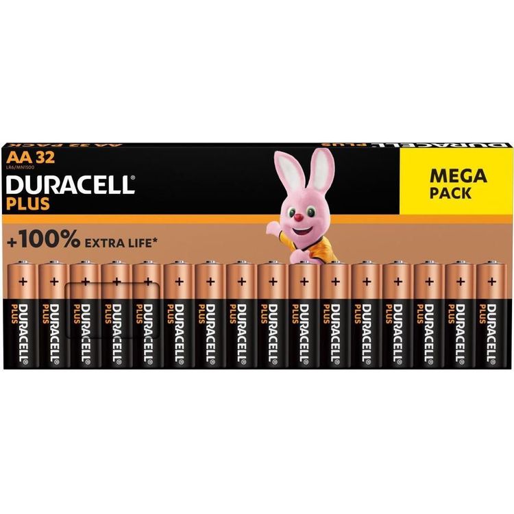 Tootefoto - Duracell Batterie Plus AA, 32er-Pack (00216913)
