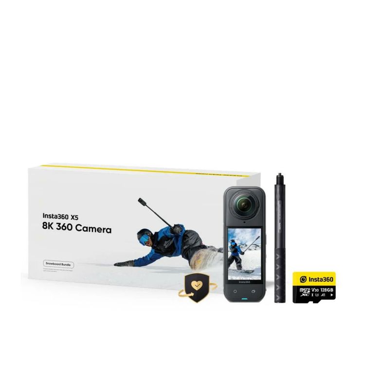 Tootefoto - Insta360 X5 Snowboard Bundle