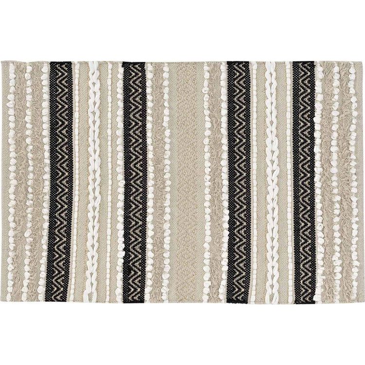 Tootefoto - Douceur d'Interieur Ristk likukujuline metallniidiga vaip FANCY, 60 x 90 cm