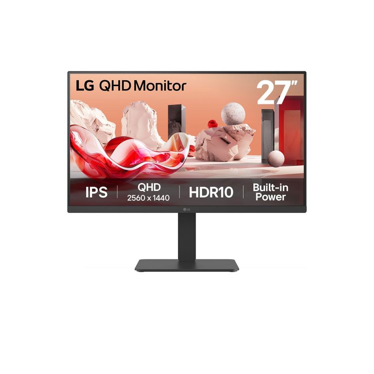 Tootefoto - LG 27" Monitor 27BA54QB-B QHD DP HDMI IPS HDR10