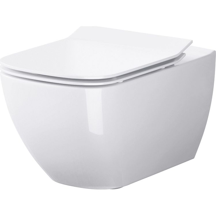 Tootefoto - Cersanit Virgo Clean On aeglaselt sulguva istmega tualettpott (S701-427)