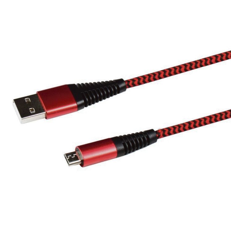 Tootefoto - Acv Cable Micro-Usb 1M Red - Kabel - Digital/Daten