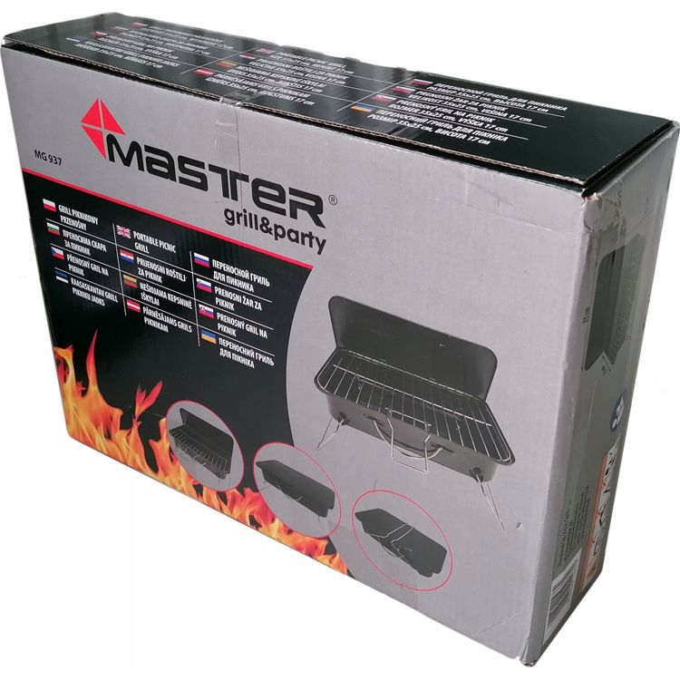 Tootefoto - Sourcing MASTER PORTABLE PICNIC GRILL MG937