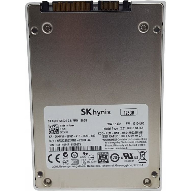 Tootefoto - Hynix SSD Hynix SSD 128GB SATA SSD SSD0P29619