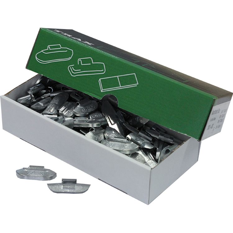 Tootefoto - Veljetasakaalud 100X15G. Tsink. Plekkv. (Trax 200X) Karp. 100Tk