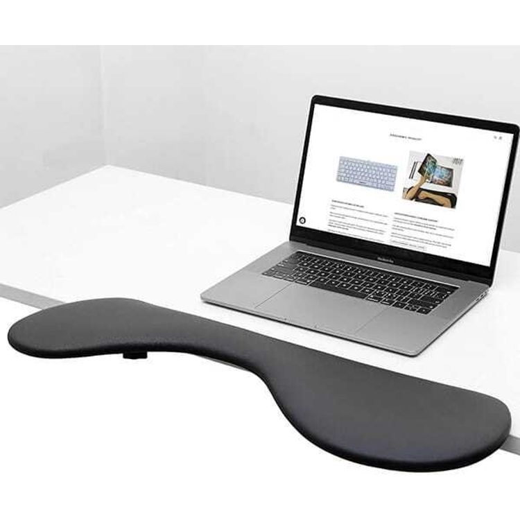 Tootefoto - Powerton Powerton ERGO AXISI Ergonoomiline k etugi, vahtplastist k etugi, must