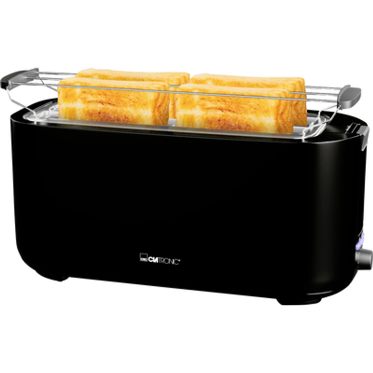 Tootefoto - Clatronic Ta 3802 4 Slot Toaster Black
