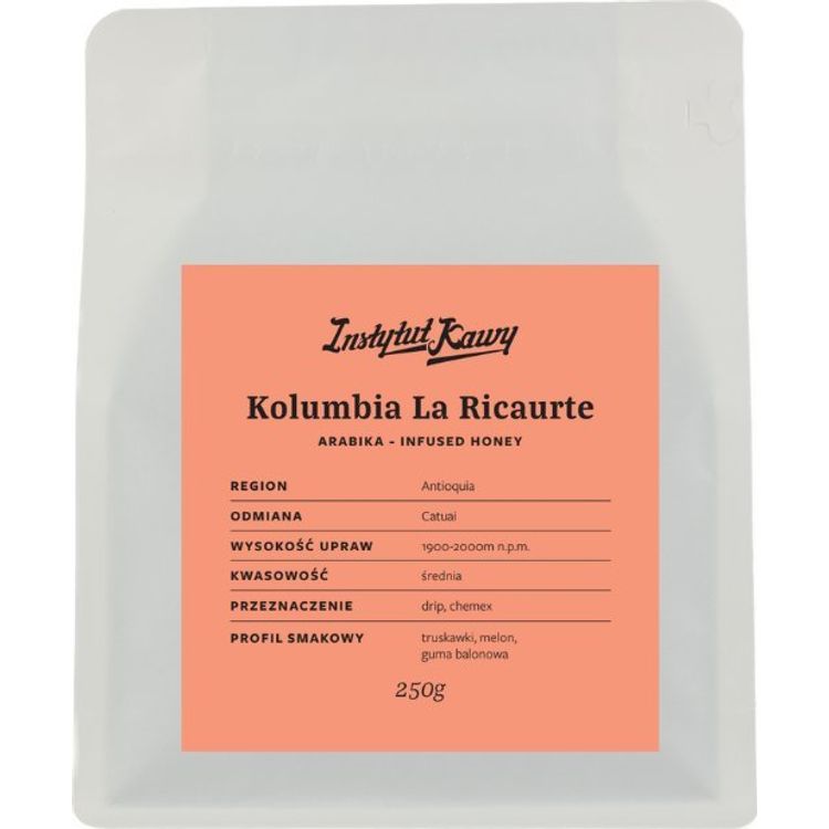 Tootefoto - Coffee Institute - Colombia La Ricaurte Infused Honey Filter 250g