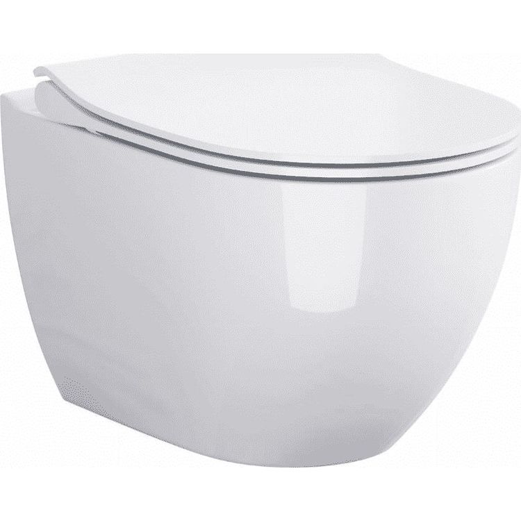 Tootefoto - Cersanit Zen Clean On WC-pott + huke iste, aeglaselt sulguv (S701-428)