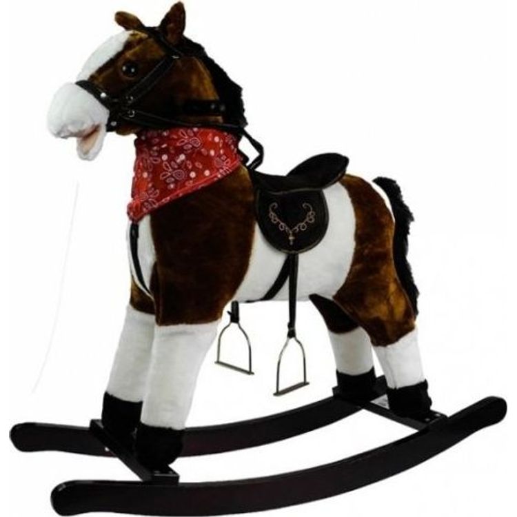 Tootefoto - Lean Sport Kiikhobune Tumepruun 74 CM