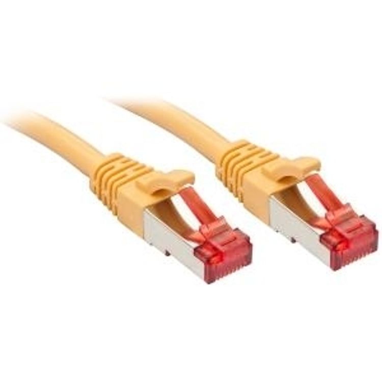 Tootefoto - Lindy RJ-45 Cat.6 S/FTP 15m v rgukaabel Kollane Cat6 S/FTP (S-STP)