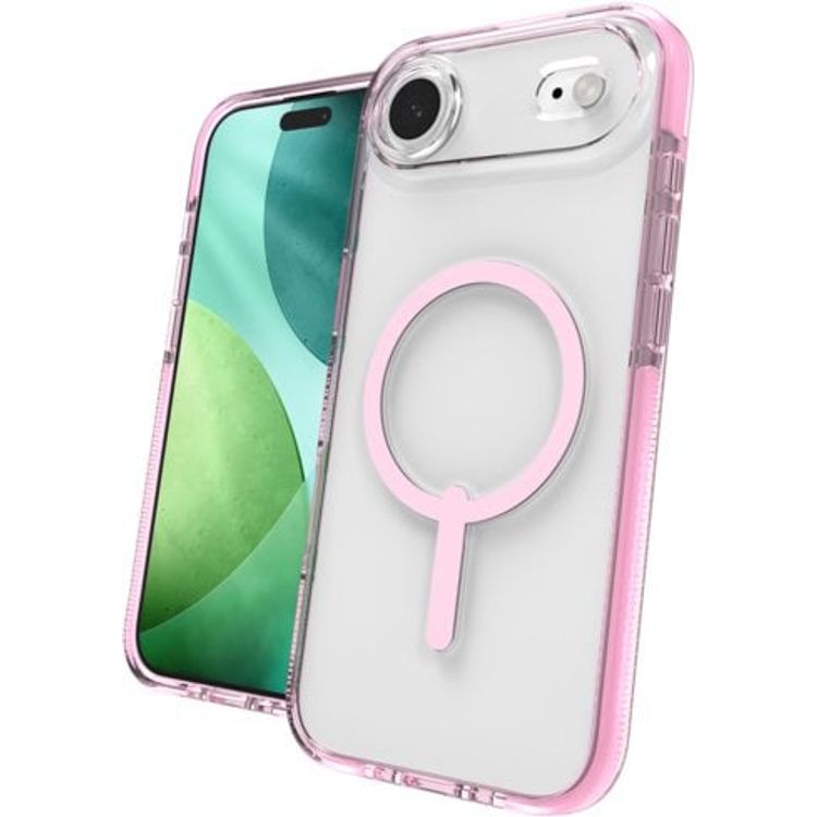 Tootefoto - Zagg Santa Cruz Snap - iPhone 17 Air hildub Magsafe'iga (roosa sorbett)