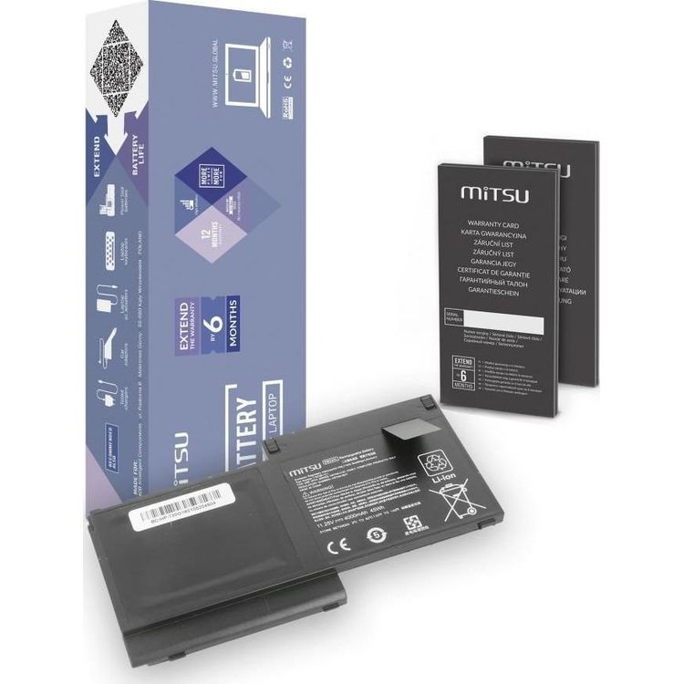 Tootefoto - Bateria Mitsu Bateria Mitsu do notebooka HP EliteBook 720 G1, G2 (11.25V) (4000 mAh)