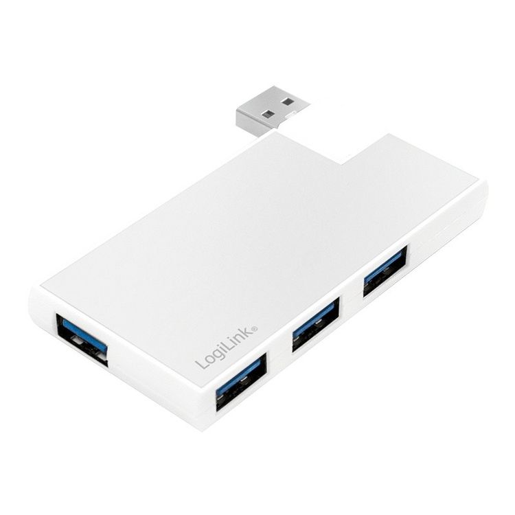 Tootefoto - USB3.0 4-port hub, silver