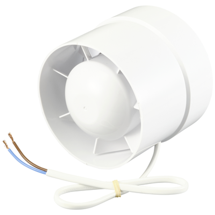 Tootefoto - Sygonix Sy-5233248 In-Line Extractor 230 V Ac 130 M /H 100 Mm