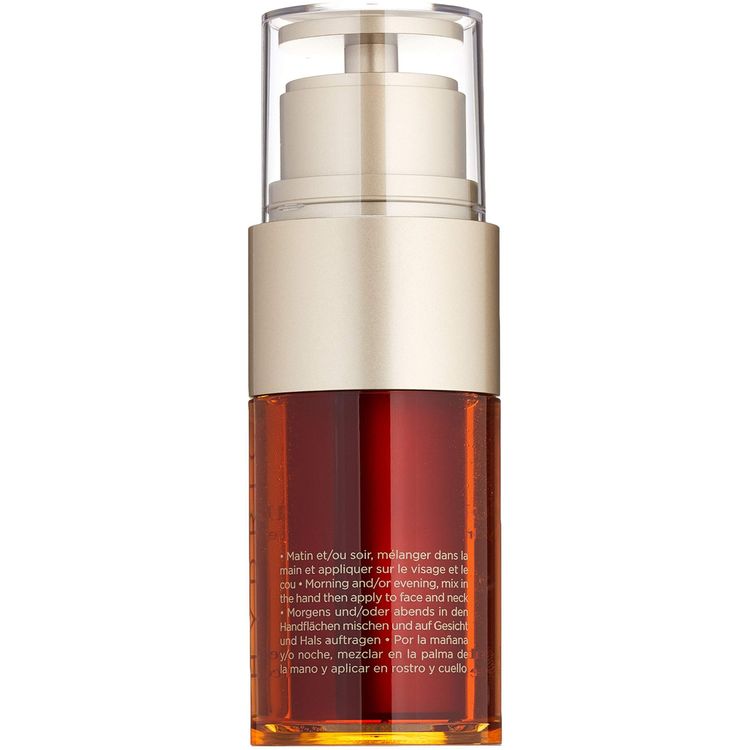 Tootefoto - Set Clarins: Double, Anti-Ageing, Serum, For Face, 50 ml + Extra-Firming Energy, Anti-Wrinkle, Day, Cream, For Face, 15 ml + Double, Anti-Aging, Eye Serum, 7 pcs, 0.9 ml For Women