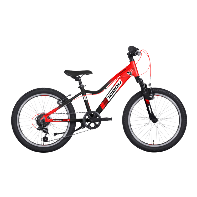 Tootefoto - Laste jalgratas TABOU Poison 20, punane/must