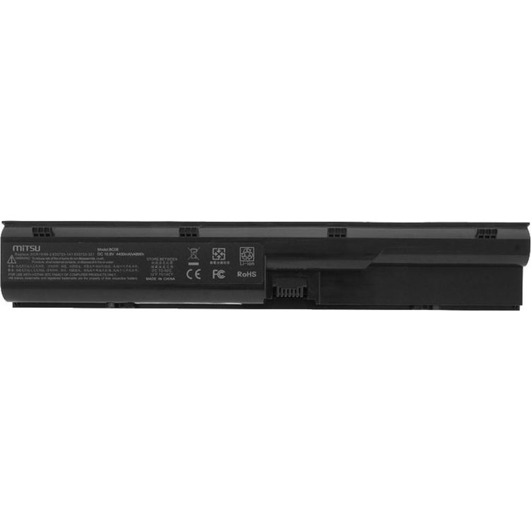 Tootefoto - Mitsu battery for HP ProBook 4330s, 4530s, 4400 mAh, 10.8 V (BC / HP-4330S)