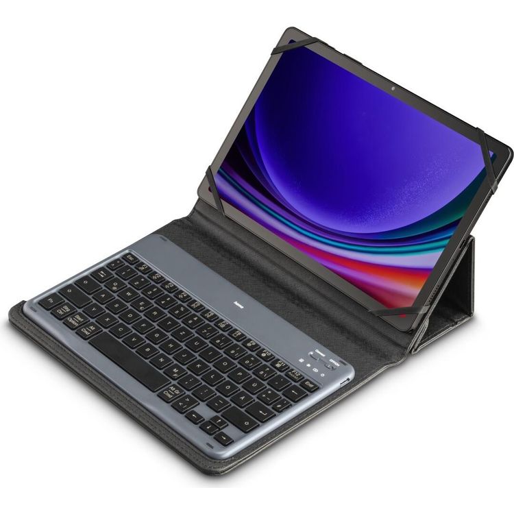 Tootefoto - Hama Bluetooth -Tastatur Travel 500 f r Tablets 7-11, Case, Schw., QWERTZ DE (00125137)