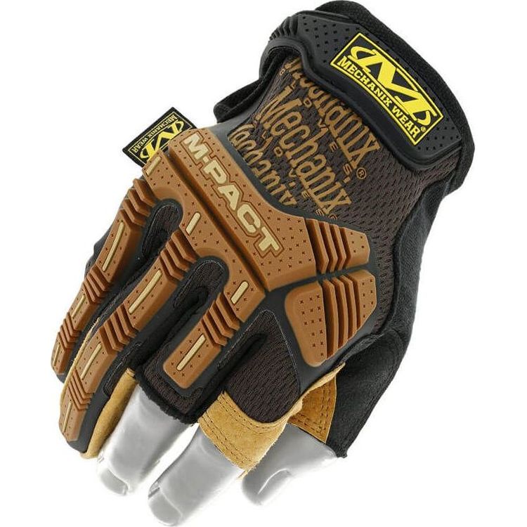 Tootefoto - Mechanix Wear Mechanix Wear Leather M-Pact Framer Gloves Black-Coyote M