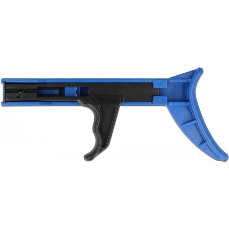 Tootefoto - DeLOCK 86829 kaablisideme tangid Manuaalne pinguldaja Must, Sinine Plast