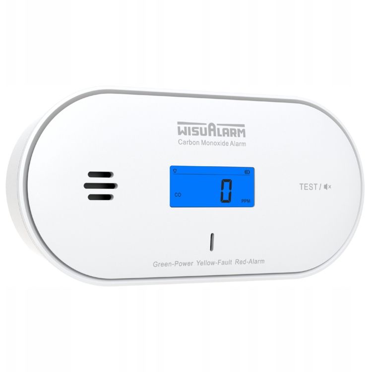Tootefoto - juhtmevaba s sinikmonooksiiddetektor HY-GC30A-R8 WISUALARM