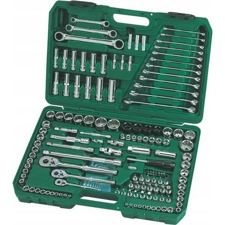 Tootefoto - SATA t riistakomplekt SATA KEYS SET 150 t kki 1/4" 3/8" 1/2" CASE