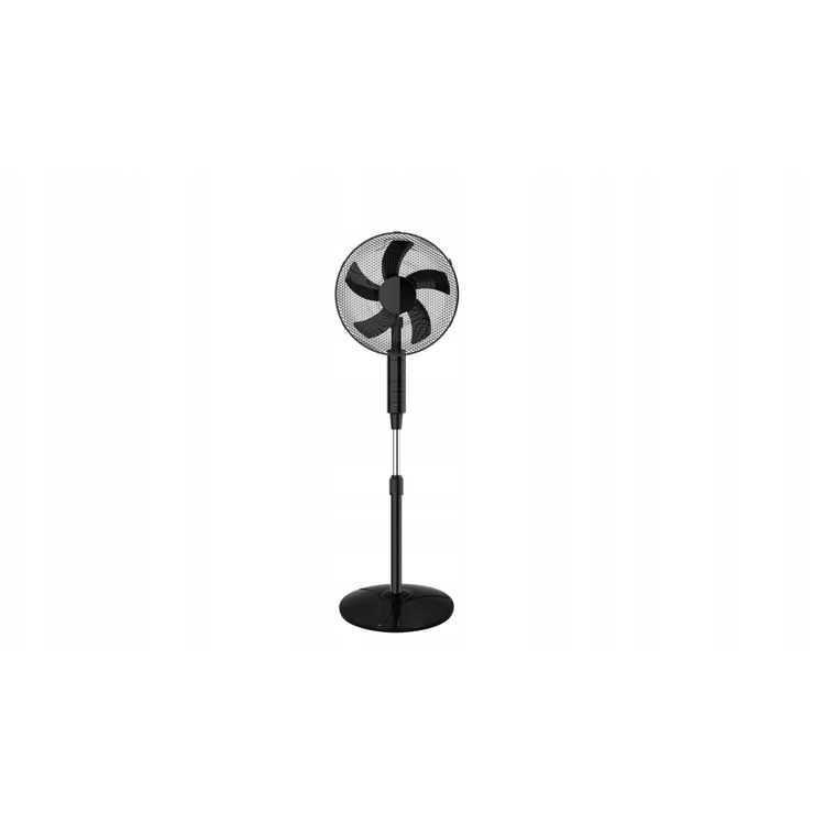 Tootefoto - VOLTENO FLOOR FAN BLACK+DISPLAY 40cm