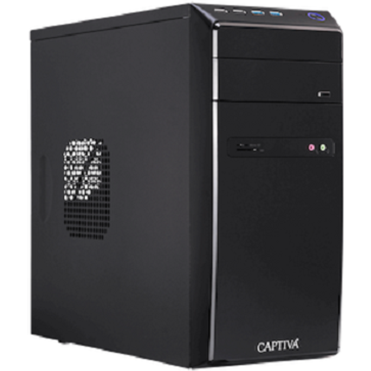 Tootefoto - Captiva Power Starter R65-473 5600G Lauaarvuti AMD Ryzen 5 8 GB DDR4-SDRAM 500 GB SSD PC Must