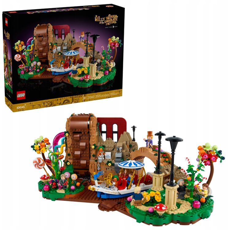 Tootefoto - LEGO Ideas 21360 Willy Wonka i fabryka czekolady