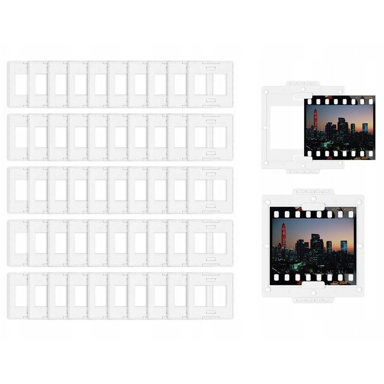 Tootefoto - JJC raami l kandraamid negatiivihoidjad 35mm 50x50 k hulihased 36x24 snap 50 tk/sm-35x50