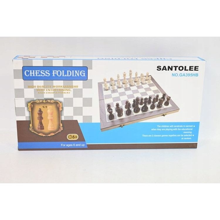Tootefoto - Wooden Magnetic Chess Premium Set 39.5x39.5 WKGRA-12 18032