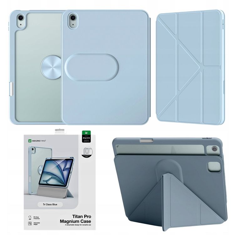 Tootefoto - AMAZINGTHING Titan Pro Mag Case iPad 11" 2025 jaoks sinine