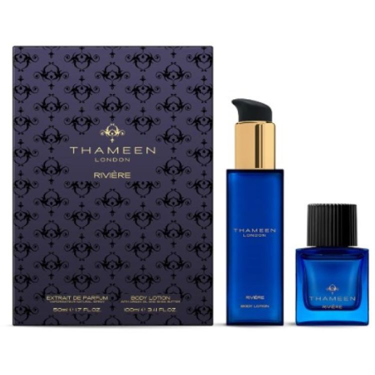 Tootefoto - Komplekt Thameen London: Riviere, Extrait De Parfum, Unisex, 50 ml + Riviere, kehakreem, keha, 100 ml naistele