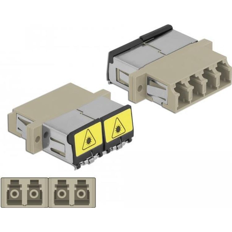 Tootefoto - DeLOCK 86904 kiudoptiline adapter LC/LC 1 tk Bee