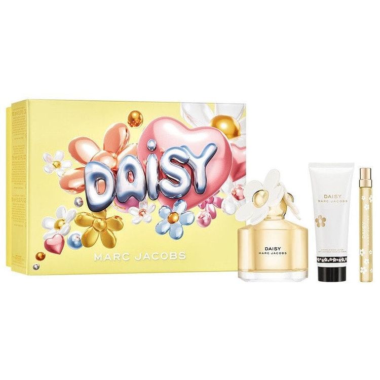 Tootefoto - KOMPLEKT MARC JACOBS Daisy EDT sprei 100ml + KEHALOOM 75ml + EDT sprei 10ml