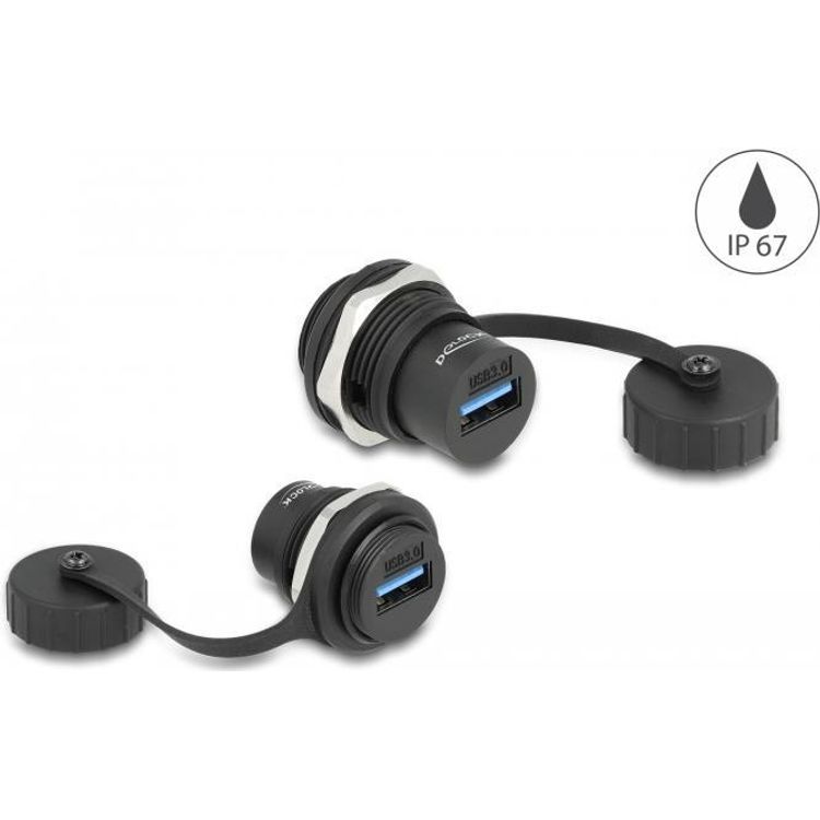 Tootefoto - DeLOCK 86961 jaotur USB 3.2 Gen 1 (3.1 Gen 1) Type-A 5000 Mbit/s Must