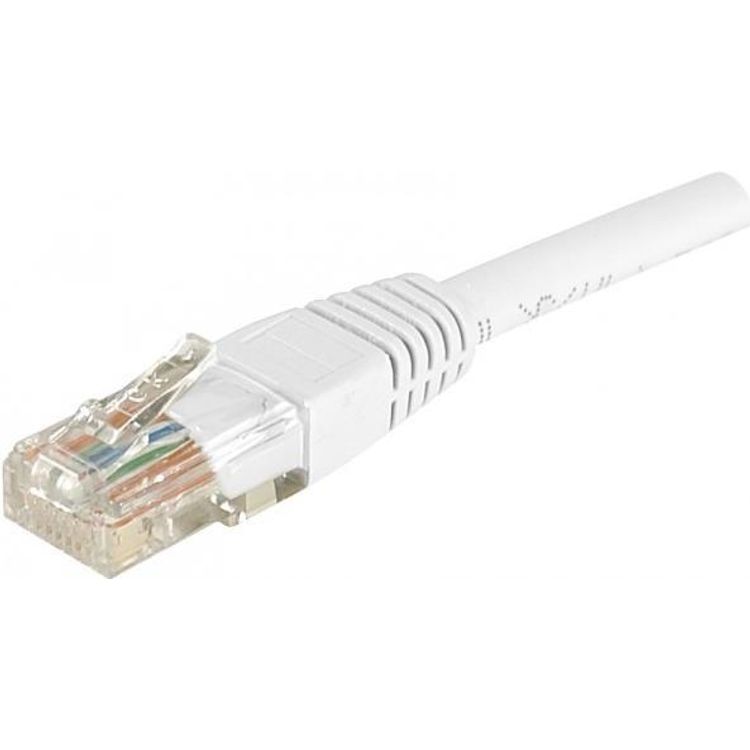 Tootefoto - Hypertec 246790-HY v rgukaabel Valge 15 m Cat6 U/UTP (UTP)