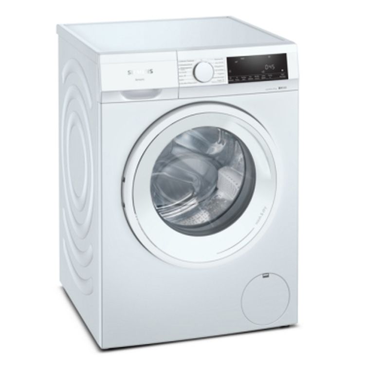 Tootefoto - Siemens iQ300 WN34A141 pesumasin-kuivati Eraldiseisev Eest t idetav Valge E