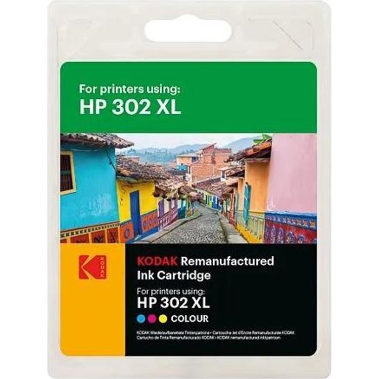 Tootefoto - 185H030231 KODAK HP 2133 TINTE COL F6U67AE/302XL 330Seiten 18ml (185H030231)