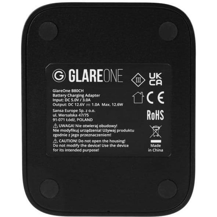 Tootefoto - Glareone B80CH - Battis 80 lampi aku laadimise alus