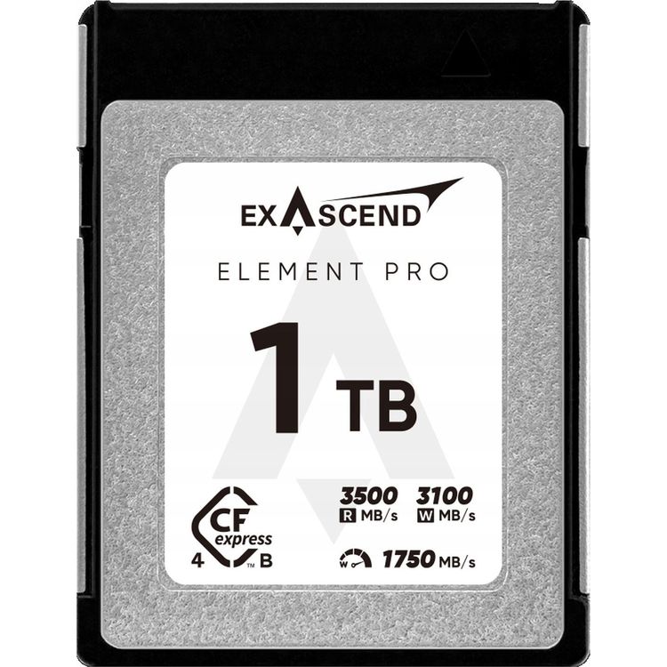 Tootefoto - ExAscend kaart ExAscend Element Pro CFexpress B 4.0 1TB kaart