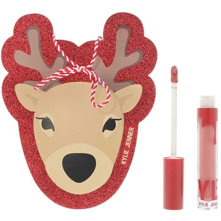 Tootefoto - Komplekt Kylie Cosmetics: By Kylie, vedel huulepulk, 808, 5 ml + autor Kylie, kinkekleebis Unisex